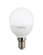 Лампа светодиодная "Smartbuy" P45 220В 5Вт E14 3000K шар
