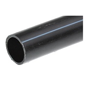 Труба гладкая жесткая  ПНД 20 мм черная(100м) "ИЭК" (CTR10-020-К02-100-1) (201513)