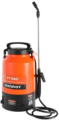 Распылитель аккумуляторный PATRIOT PT-5AC, свинцово-кислотный; 1.3 Ач 755302540
