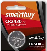 Батарейка   CR2430 "Smartbuy" (SBBL-2430-5B)