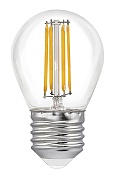Лампа светодиодная "Smartbuy" G45 FIL 220В 7Вт Е27 3000К (шар прозрачный)