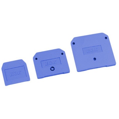 Зажим наборный ЗНИ-  6мм синий (YZN10-006-K07)