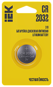 Батарейка   CR2032 "IEK" Optima (ABT-CR2032-OP-L01)