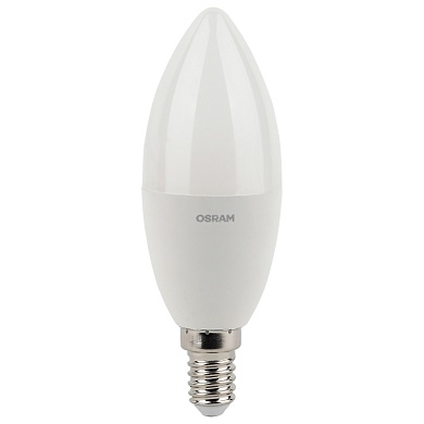 Лампа светодиодная "OSRAM" Antibacterial, бактерицидная C37 220В "Свеча" 7,5Вт Е14 4000К 