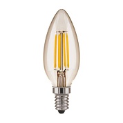 Лампа светодиодная "ES"  "Свеча прозрачная" E14 7W  3300К (BL131)