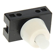 Кнопка ON-OFF белый 1А 250V (2c) (PBS-17A2) (для настольной лампы) черный REXANT (06-0312-A)