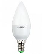 Лампа светодиодная "Smartbuy" С37 220В 5Вт E14 3000K свеча