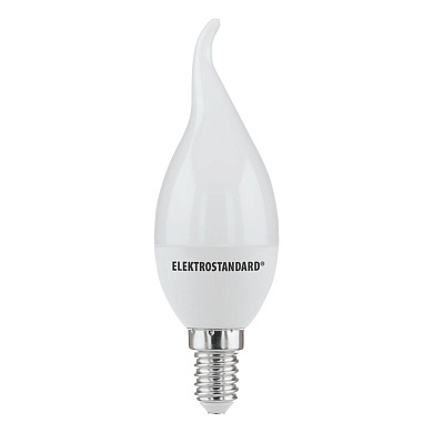 Лампа светодиодная "ES"  "Свеча на ветру" E14 6W CR 12SMD 3000 220В