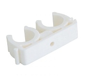 Двойное крепление для п/п труб под сварку d=16 Kalde (3592-bck-160000)