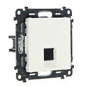 Механизм РОЗЕТКИ КОМП. UTP RJ-45 1мест. с/п с лиц. панелью (LEGRAND VALENA LIFE ) белая (753440)