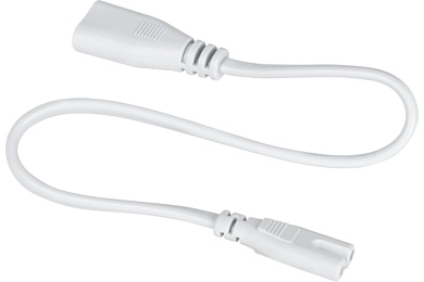 Кабель соединительный для фитолампы "ЭРА" FITO-Т5 (2-pin) 0.25 м коннекторы IEC C7- IEC C8