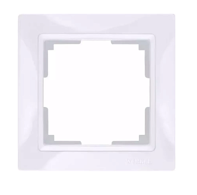 РАМКА 1-я (WERKEL) (белая) (WL03-Frame-01 Basic белый Snabb)
