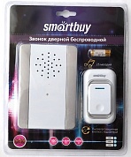 Звонок беспроводной "Smartbuy" с цифр.код, подсветка, регулировка звука  IP44 (SBE-11-dp6/7-25)