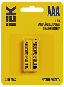 Батарейка   LR03 ААА "IEK" Alkaline Optima (ABT-LR03-OP-L02) 2шт
