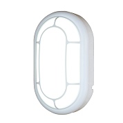 Светильник светодиодный ВЛАГОЗАЩИЩЕННЫЙ овал "Electrostandart" 18Вт LTB08  Kerava белый