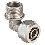 Угольник обжимной с переходом на нар. р. VALTEC 20x1/2" (VTm.353.N.0020)