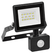 Прожектор светодиодный   20Вт "ИЭК" СДО06-20Д IP54 черный с датчиком движения (LPDO602-20-65-К02)