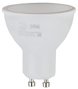Лампа светодиодная "ЭРА" GU10 220В 10Вт желтый 3300К