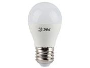 Лампа светодиодная "ЭРА" LED smd Р45 7Вт E-27 220В 3000K (шар матовый)