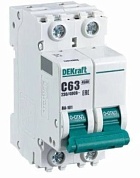 АВТОМАТ 2п.  63А (DEKraft)