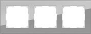 РАМКА 3-я (WERKEL) (серый,стекло) (WL01-Frame-03 Favorit)