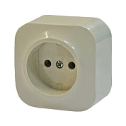 Розетка    О/П  /крем/  (LEGRAND Quteo)(782240)