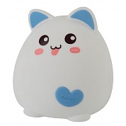 Настольный светильник светодиодный  "ЭРА" NLED-414-2W-BU белый с синим (Б0041093)