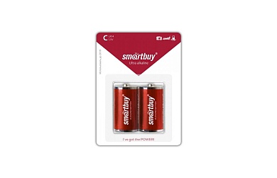 Батарейка   LR14 "Smartbuy" (SBBA-C02B) (2шт)