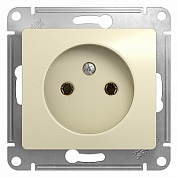 Механизм розетки 1-мест. с/п  слоновая кость (SCHNEIDER GLOSSA ) (GSL000241)