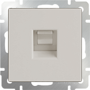 Механизм РОЗЕТКИ TF RJ-11 1мест. с/п (WERKEL) (сл.кость) (WL04-RJ-11-ivory)