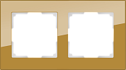 РАМКА 2-я (WERKEL) (бронзовый,стекло) (WL01-Frame-02Favorit)