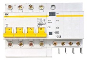 Выключатель автоматический дифференциального тока 4п C 16А 30мА тип AC 4.5кА АД-14 ИЭК MAD10-4-016-C-030