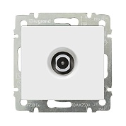 Механизм РОЗЕТКИ TV с/п оконечная  (LEGRAND VALENA) белый (774430)