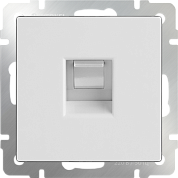 Механизм РОЗЕТКИ TF RJ-11 1мест. с/п (WERKEL) (белый) (WL04/01-RJ-11-white)