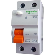 Выключатель дифференциального тока (УЗО) 2п 25А 300мА тип AC ВД63 SchE 11451