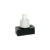 Кнопка ON-OFF белый 2А 250V (2c) (PBS-17A) (для настольной лампы) REXANT (06-0313-A)