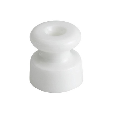 ИЗОЛЯТОР КЕРАМИЧЕСКИЙ 24Х20 БЕЛЫЙ  Interior Electric