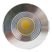 СВЕТИЛЬНИК  ES- 9903 LED LED 3W COB SL серебро (мебельный) (Б5)