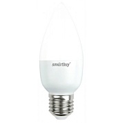 Лампа светодиодная "Smartbuy" C37 220В 9.5Вт E27 4000K свеча