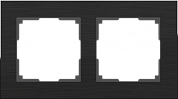 Рамка 2-я (WERKEL) (черный алюминий) (WL11-Frame-02)