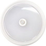 Светильник светодиодный "ЭРА" SPB-3-05-4К-MWS 5Вт (155x40) круг белый датчик движения 4000К