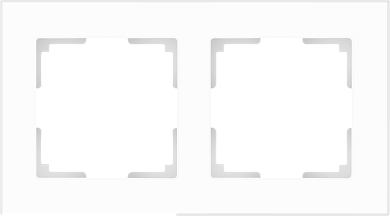 РАМКА 2-я (WERKEL) (белое матовое,стекло) (WL01-Frame-02)