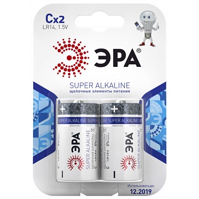 Батарейка   LR14 "ЭРА" (цена за 2шт) (C0038444)
