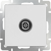 Механизм РОЗЕТКИ TV с/п проходная (WERKEL) (белый) (WL01-TV-2W)