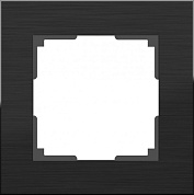 Рамка 1-я (WERKEL) (черный алюминий) (WL11-Frame-01)