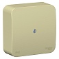 ( 9/1 SE) Коробка распределительная о/у беж.  (75х75) (blnrk000017)