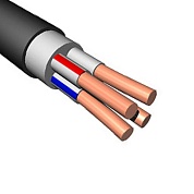 Кабель   ВВГ 4х 10 нг