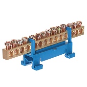 Шина  "0"  14гр.(на ножках) "ИЭК" (YNN10-69-14-C2-К07)