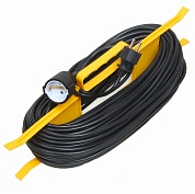 Удлинитель  1гн.х30м. (рамка) ПВС 2х0,75 "ИЭК" (WKF20-06-01-30)