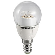 Лампа светодиодная "ES" Classic E14 5W 14SMD 3300K 220В (прозрачный)